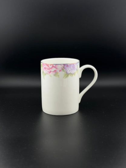 6 Pcs Straight Short Super Bone China Mug Set ✨