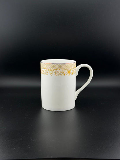 6 Pcs Straight Short Super Bone China Mug Set ✨