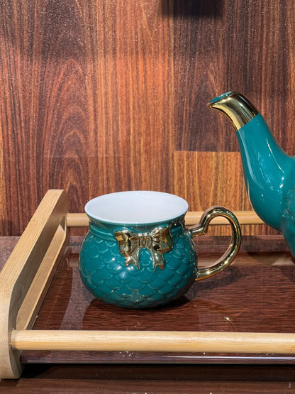 8 Pcs Ribbon Grace Tea Set