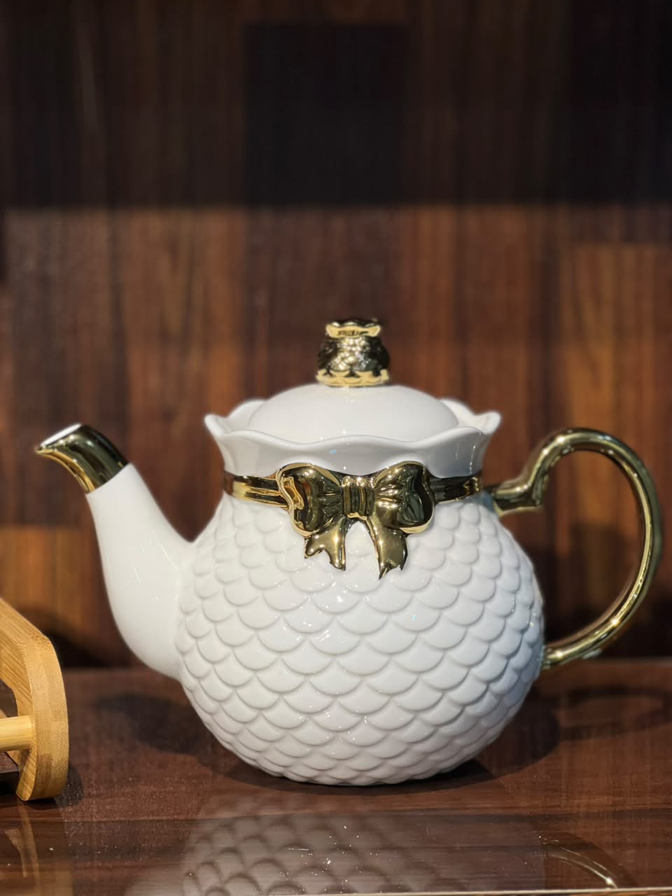 8 Pcs Ribbon Grace Tea Set