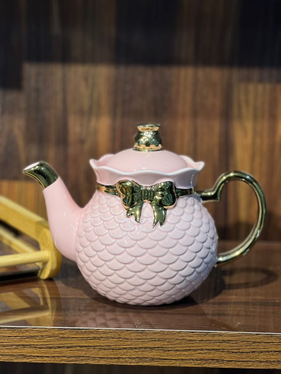 8 Pcs Ribbon Grace Tea Set