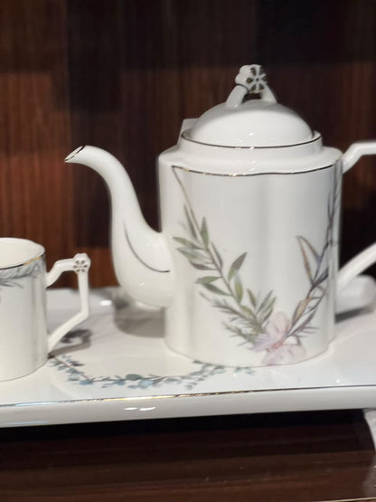 8 Pcs Blossom Tea Set