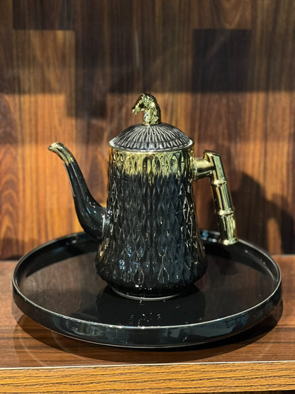 8 Pcs Monochrome Tea Set