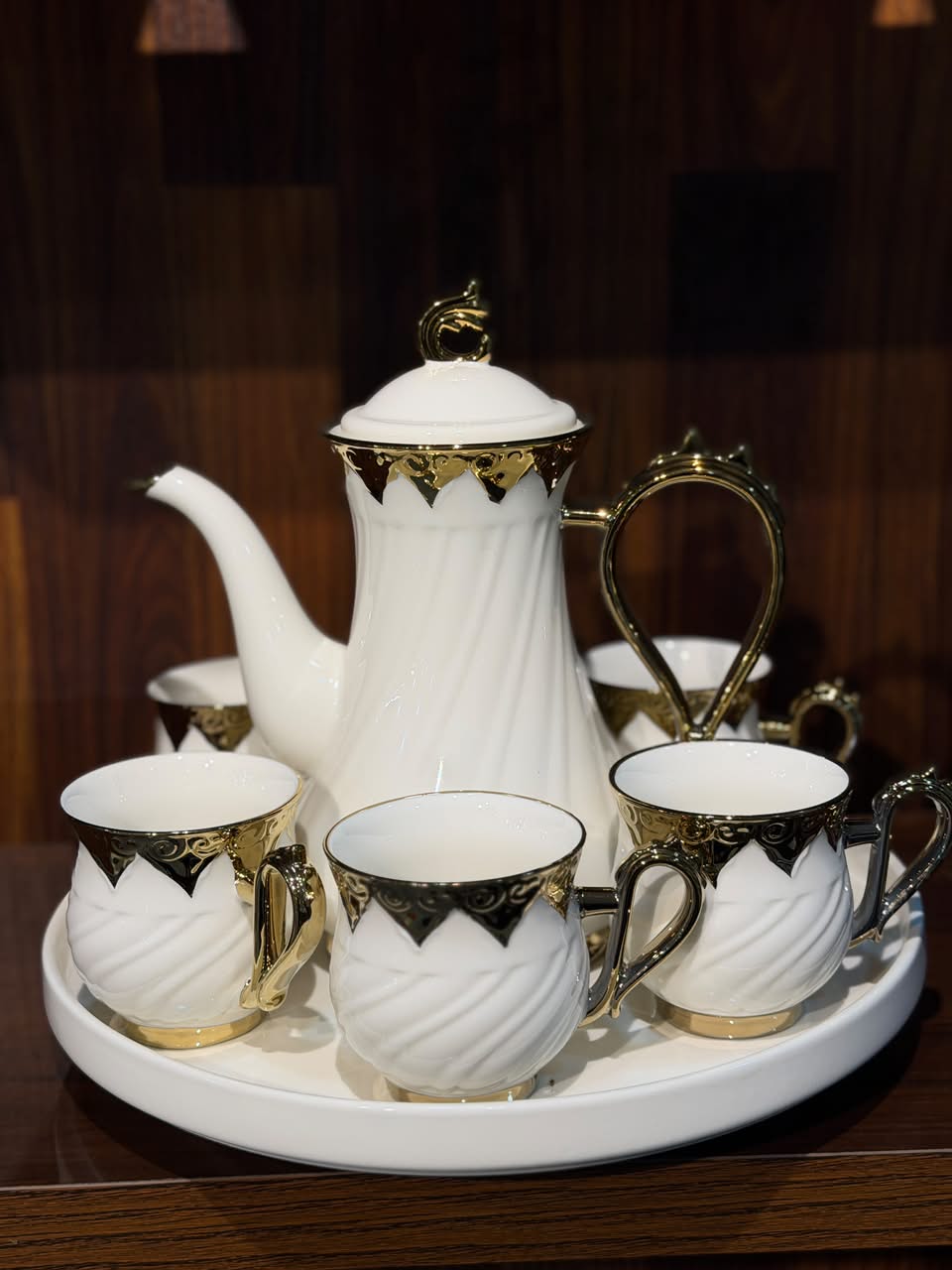 8 Pcs Rotating Tray Set