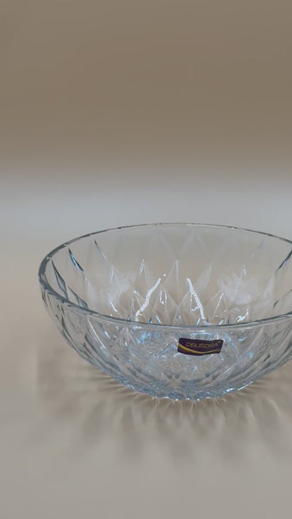 7 Pcs DELISOGA Fine Textured Glass Fruit Bowl Set 🍇🥣